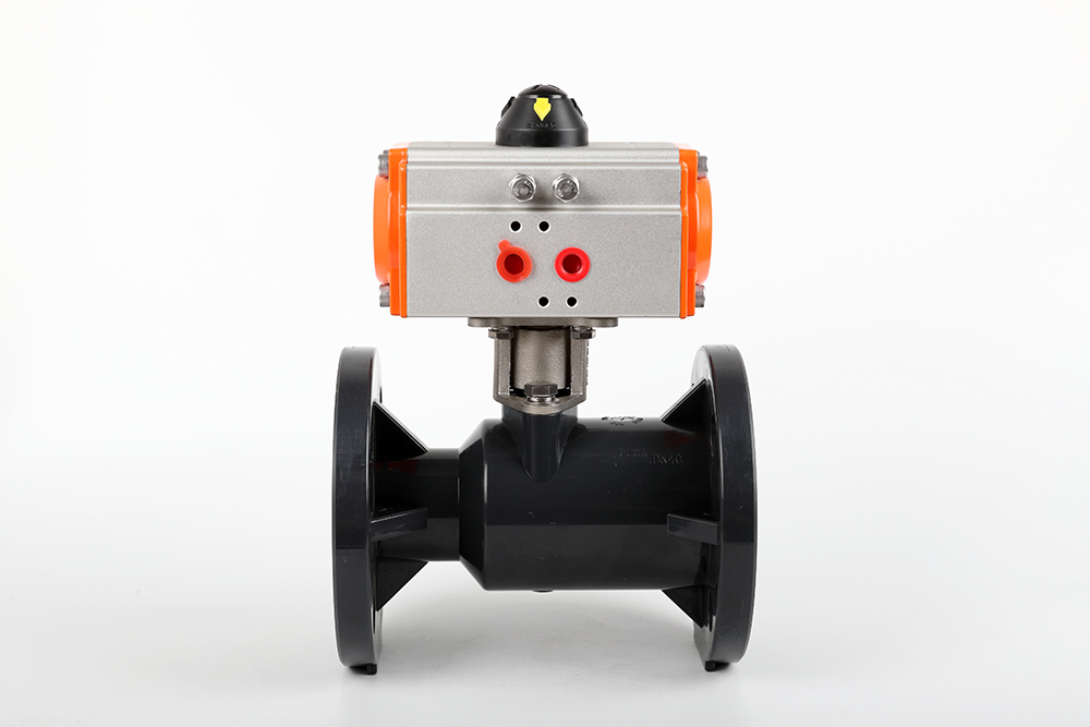 芷江气动法兰一体球阀